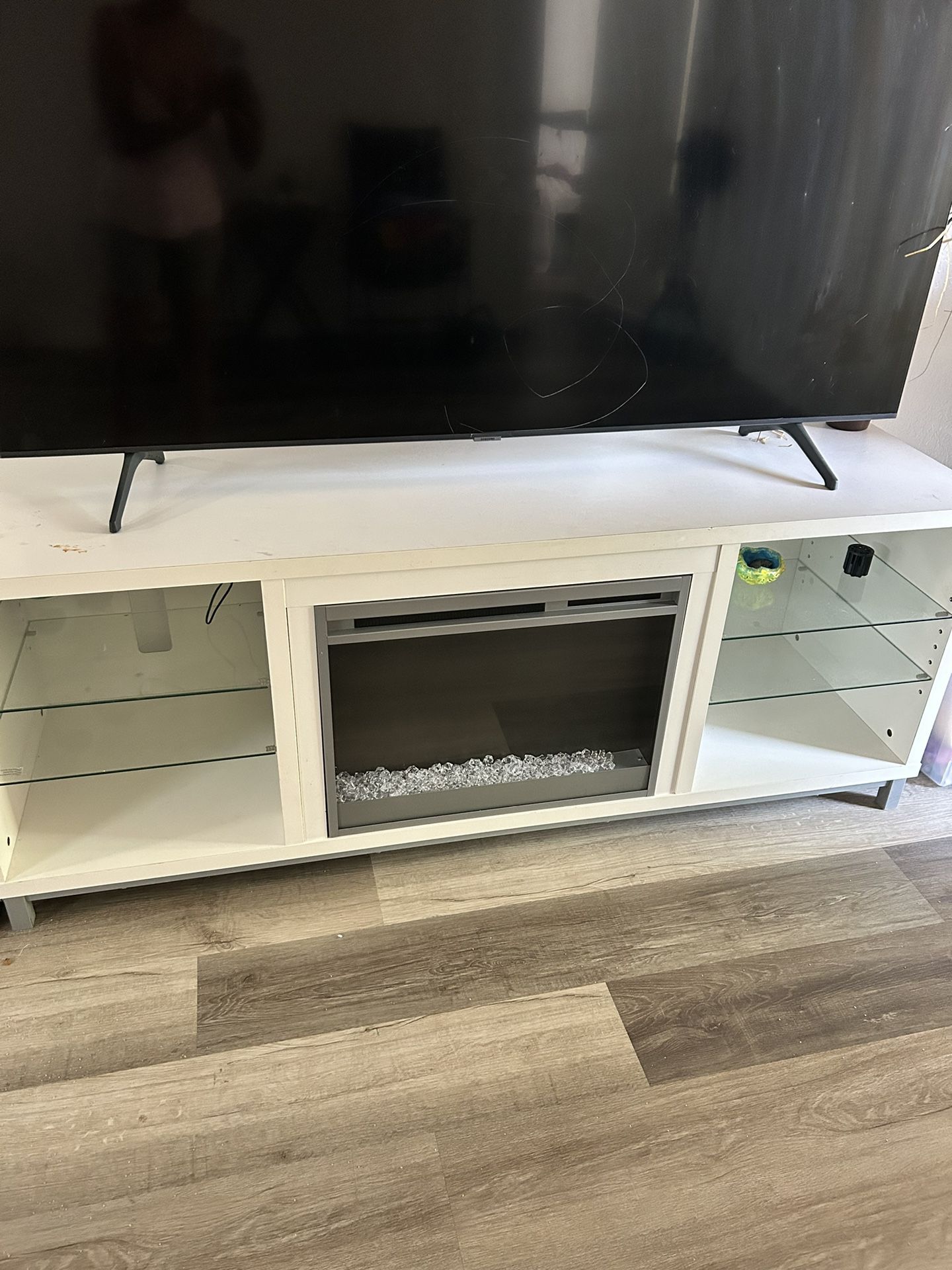 Firplace TV Stand