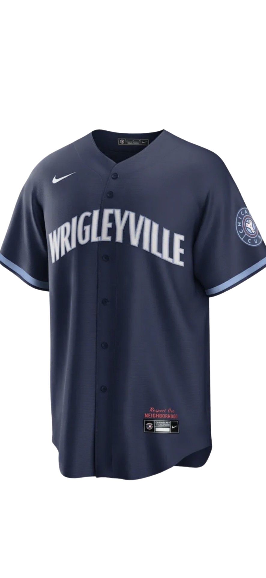 Nike Chicago Cubs City Connect Wrigleyville Jersey - Men’s L