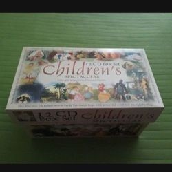 12 CD box set of children's nursery rhymes