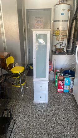 Small white cabinet