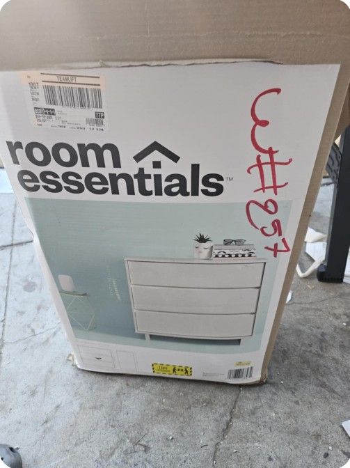 modern 3 drawer dresser white - room essentials Ktaxon FCH Modern 3-Drawer Dresser, White with Metal Handles, Perfect for  Bedside Stand, Bedroom