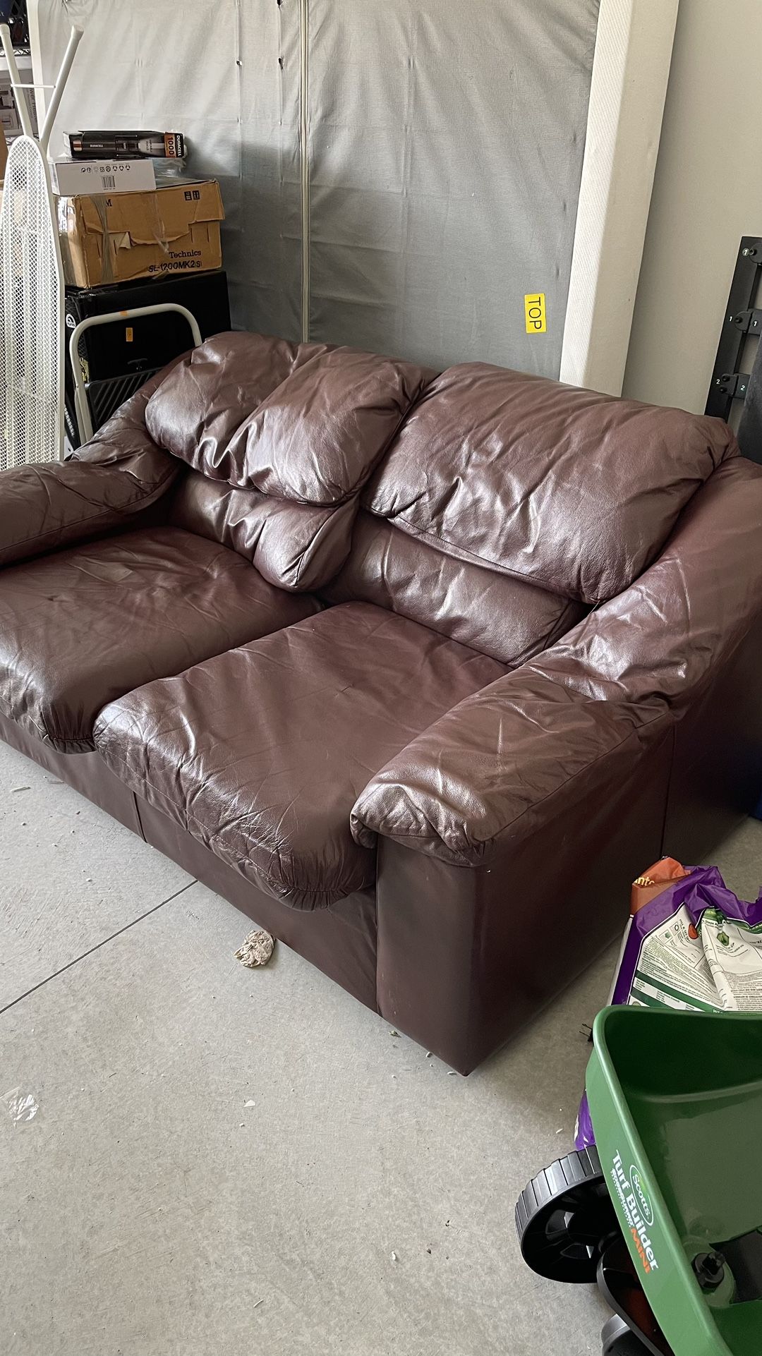 Leather Sofa Loveseat - FREE