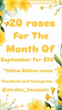 Yellow rose bouquet