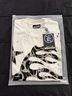Hellstar Graphic T-Shirt White Black