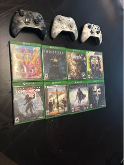 Xbox one S games & special edition controllers