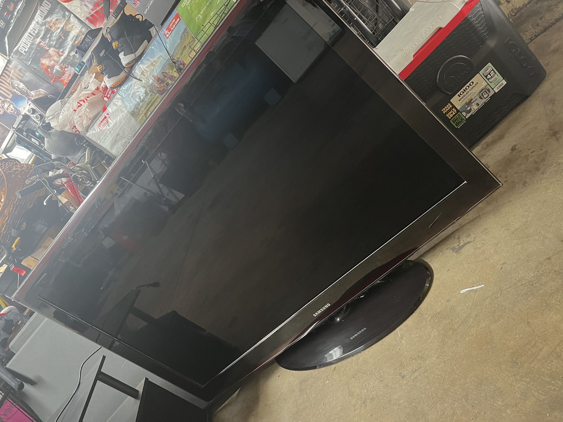50” Samsung TV with TV Stand