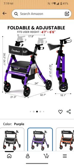 Like new bariatric Walker