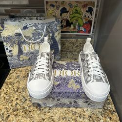 White Dior B23 Brand New With Box And Bag Size 9 1/2 - 10 Usa Men’s 