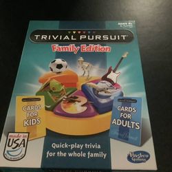 Trivial Pursuit Family Edition – EXCELLENT/COMPLETE (Juegos de Mesa por Familia)