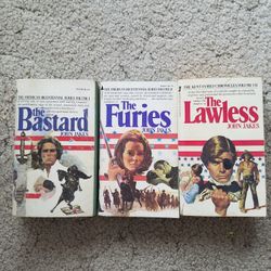 Lot Of 3 John Jake's Paperback Westerns