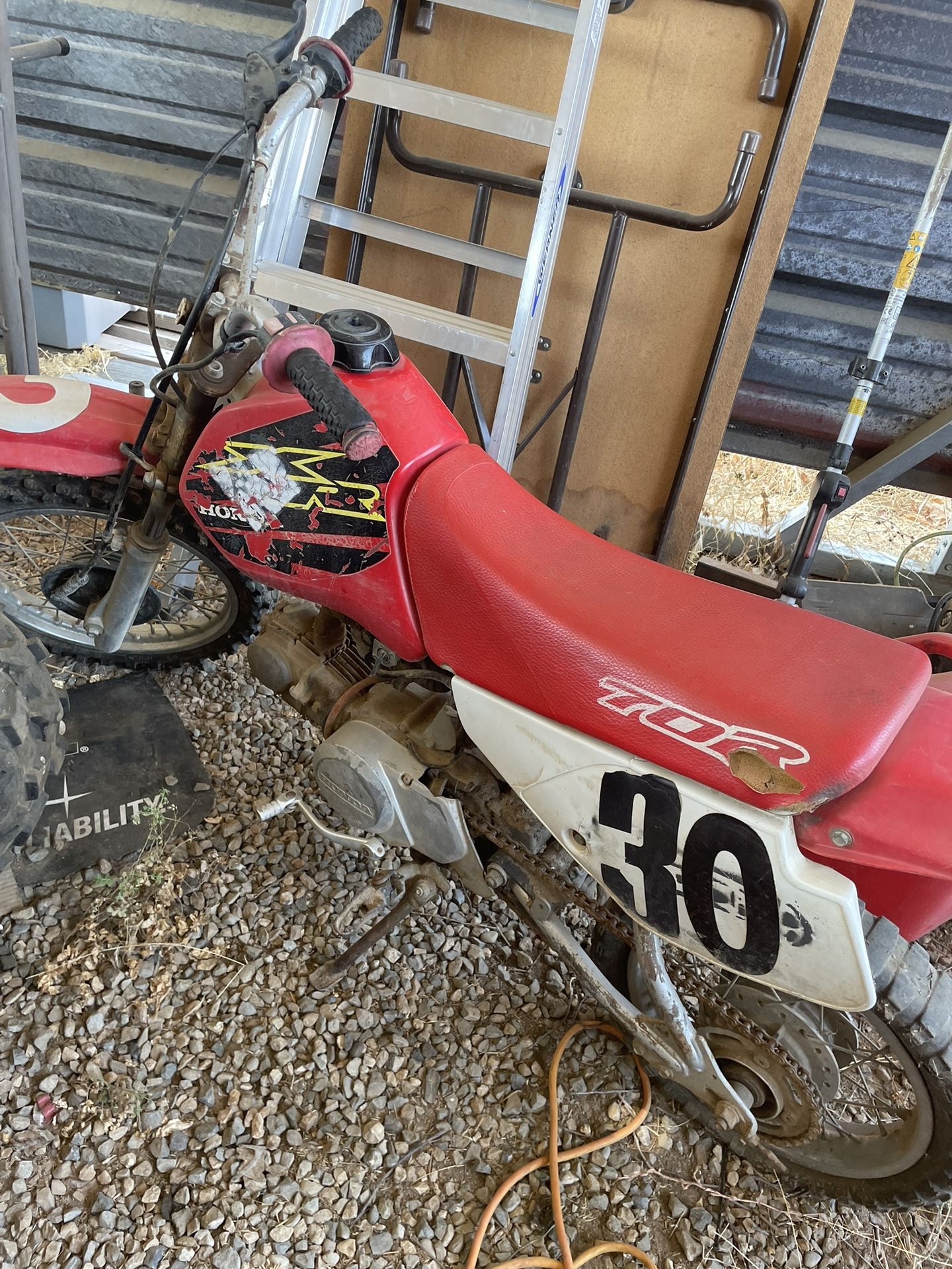 Honda 70R Dirt Bike