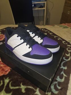 Jordan Nu Retro 1 Low Field Purple Size 10M