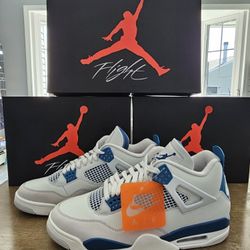 Jordan 4 Military Blue  2024 Size  11 And 12