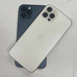 Factory Unlocked Iphone 12 pro max 256 gb comes with store warranty 