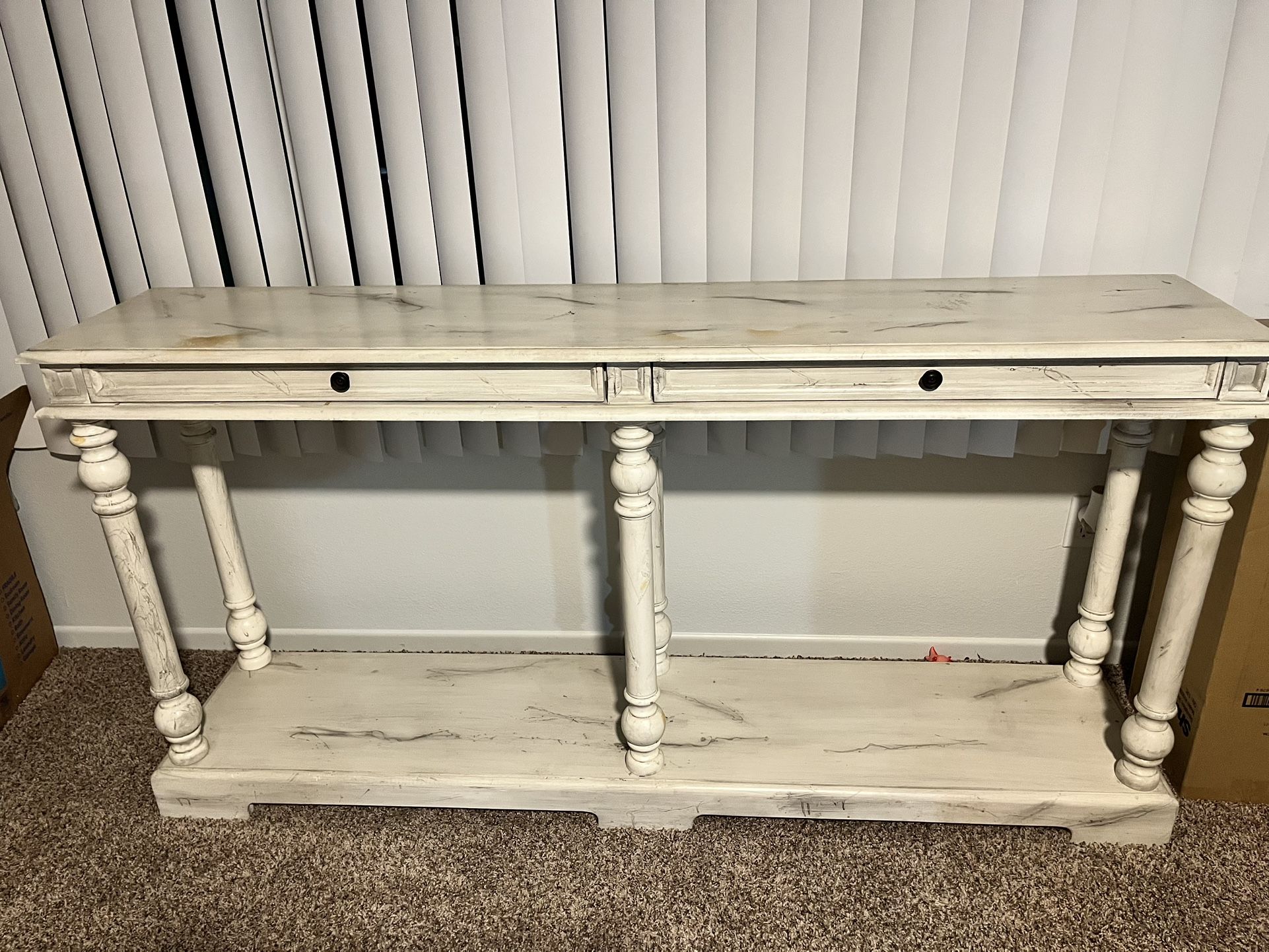Farmhouse Entryway Table