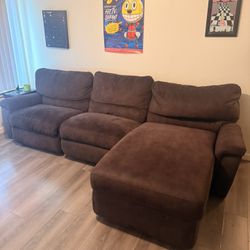 Brown Large Couch