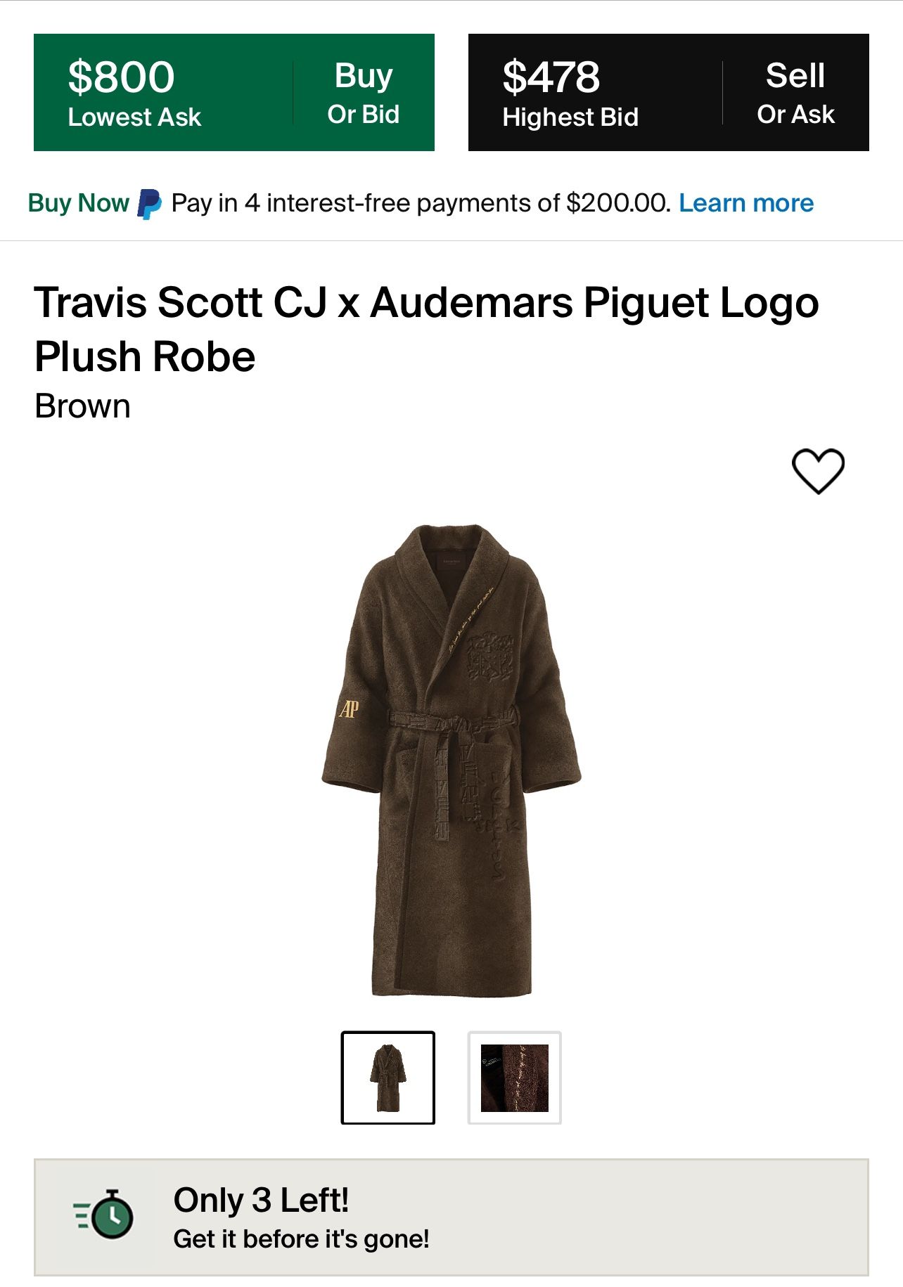 Travis Scott Robe