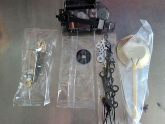 Clock mechanism, AA battery operated
