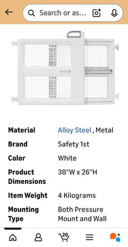 Baby Safety 1st gate