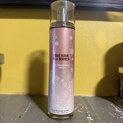 New BATH & BODY WORKS Fine Fragrance Mist In FIRESIDE FLURRIES Limited Edition 
