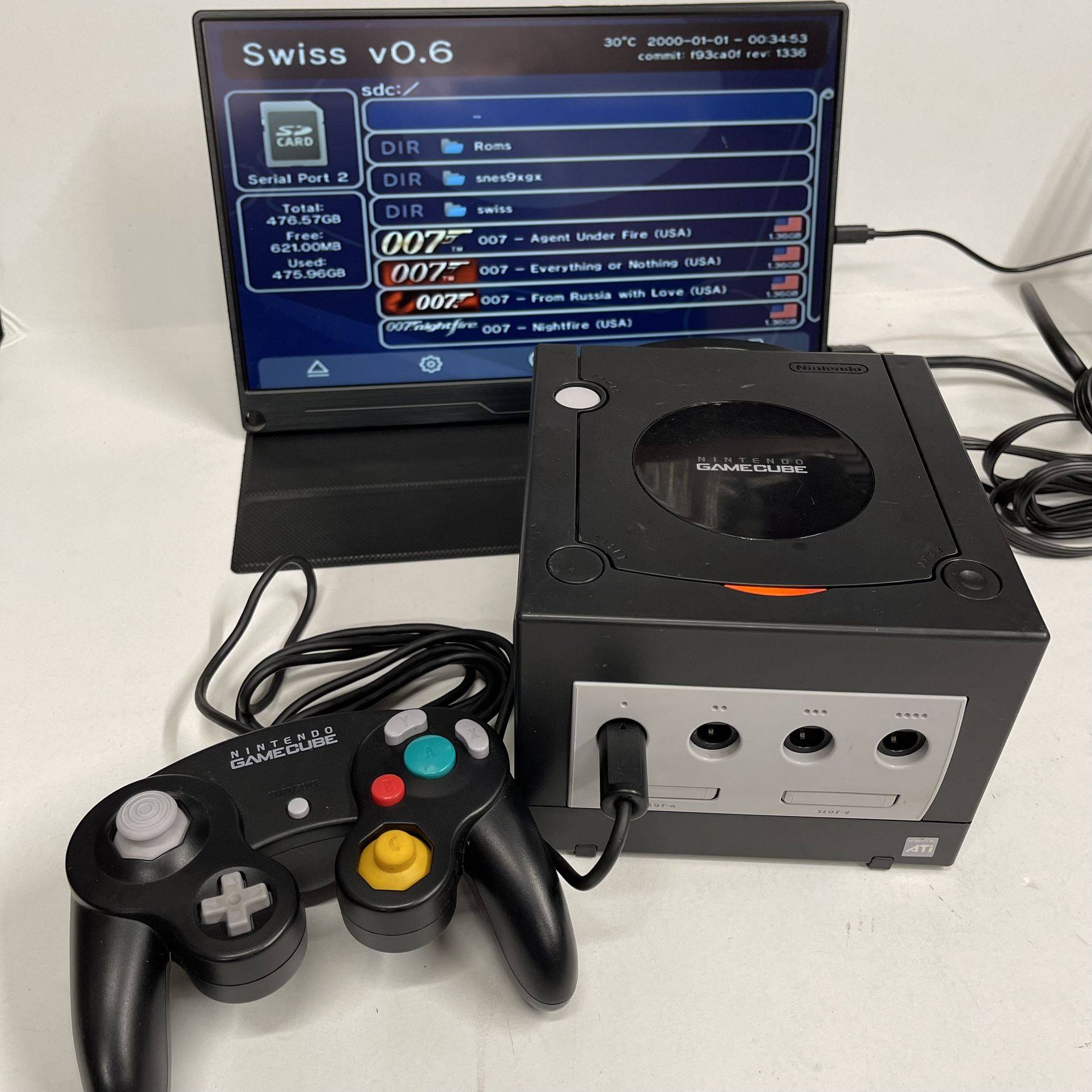 Gamecube Raspberry PI Pico W/ 512gb MicroSD
