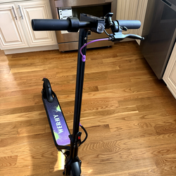 Electric Scooter, 350W/500W Powerful Motor, 19/22 MPH Max Speed, 15/23 Miles Range, Lightweight Foldable Kick Scooter with Dual Braking Systems, Smart