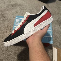 ⚫️BRAND NEW PUMA SUEDE CLASSIC BLOCK SNAKE SKIN MENS SIZE 9.5 FAST SHIP🔴