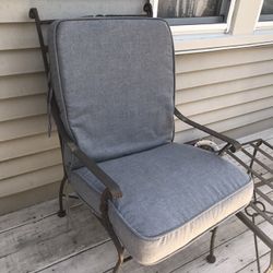 Sunbrella Dining Chair Cushion (Iron Chair Listed Separately)