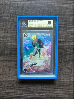 2025 ONE PIECE SANJI #003 SPECIAL ALTERNATE ART BGS 10