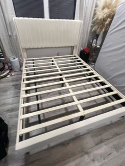 Queen bed frame only