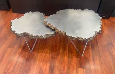 Lava Stone Nesting Coffee Tables from Palecek