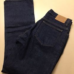 Jeans 30 Waist x 32 Length. Plain Pocket Jeans. 