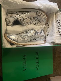 White/Silver Bottega Veneta