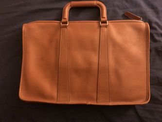 Brown Coach Leather Breifcase