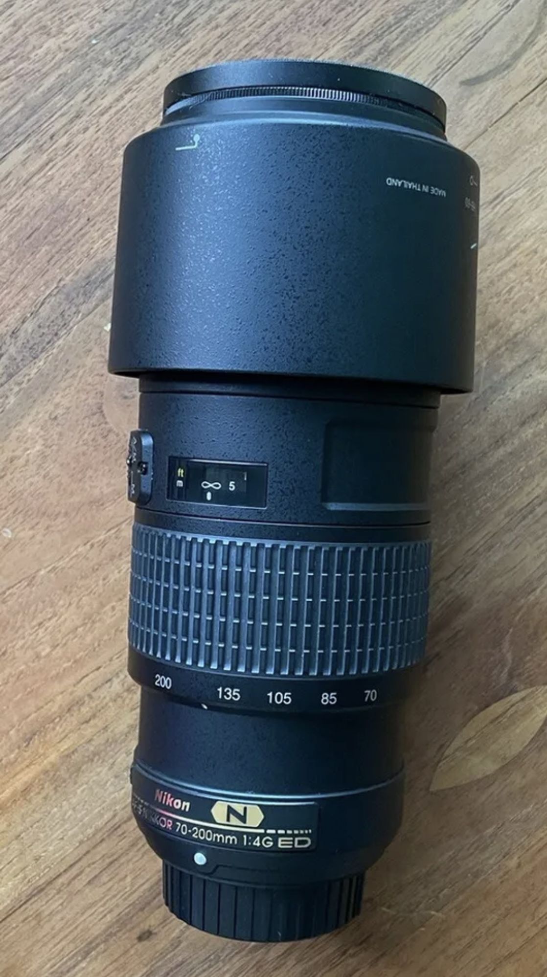 Nikon 70-200mm F4 G. ED Zoom Lens
