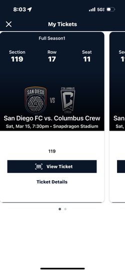 SDFC vs Colombus Crew