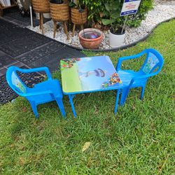 KID/CHILD TABLE SPONGEBOB CHAIRS
