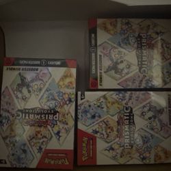 Pokemon Scarlet & Violet Prismatic Evolutions Booster Bundle