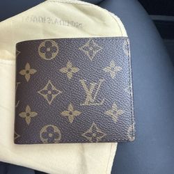 Louis Vuitton Wallet Brown Men’s Wallet Diamond Pattern