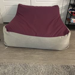 Jaxx Lavista Outdoor Bean Bag Loveseat / Modern Patio Sofa