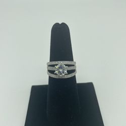 Real Diamond Engagement Ring 14k 4.7 Grams