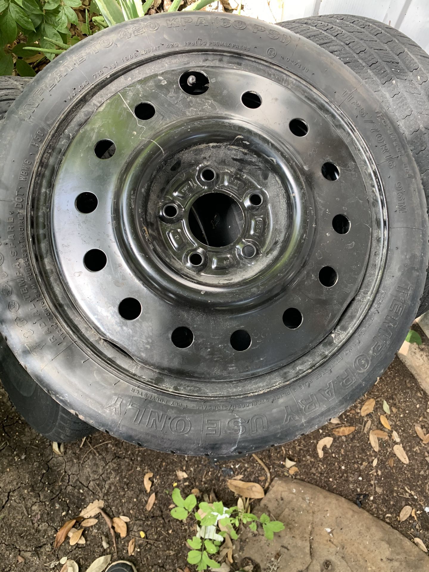 Spare tire 5x114