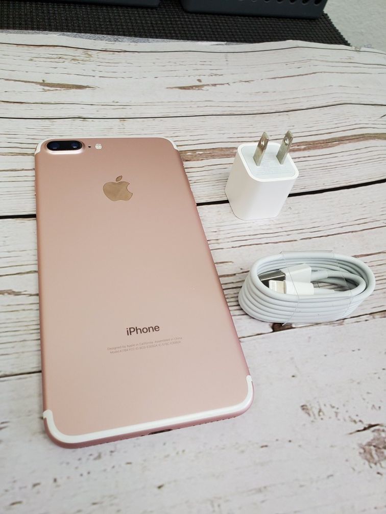 IPHONE 7PLUS128GB. UNLOCK FOR ANY SIM