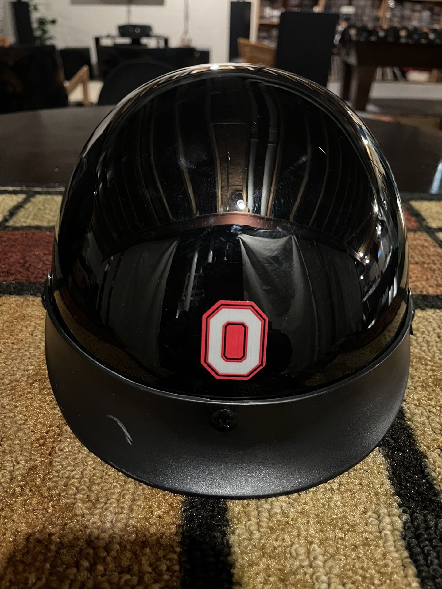 Ohio State Half Helmet DOT