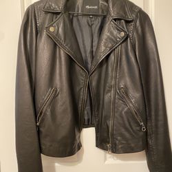 Leather Jacket By Madewell