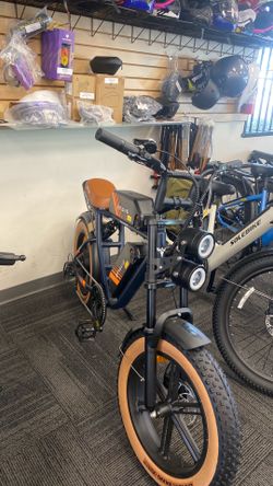 ENGWE M20 750W / 52v x 2 (28 mph/63-16miles battery) 264 lbs max
