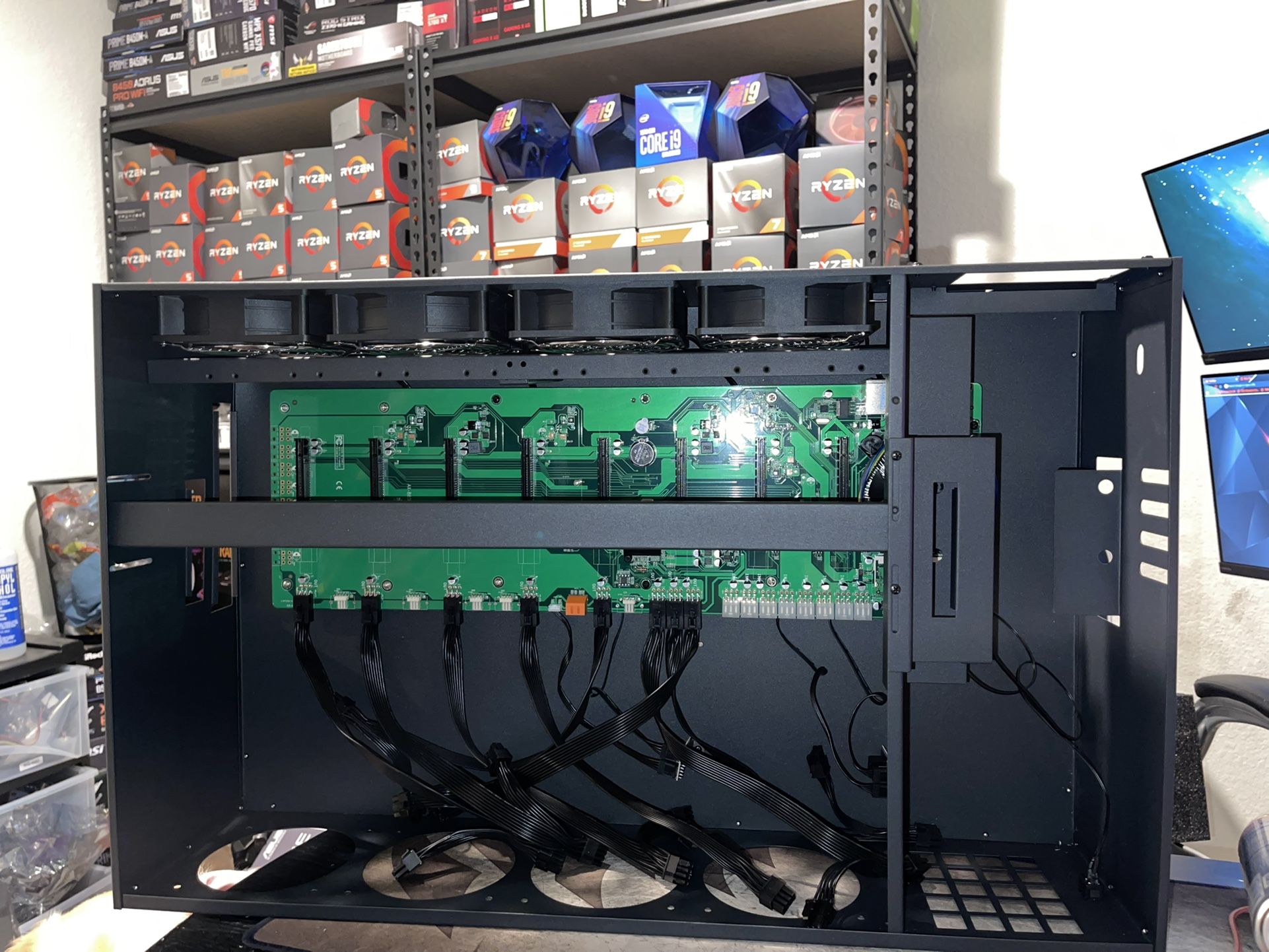 Crypto Mining Rigs (With Or Without GPU) Custom HiveOS Windows 10