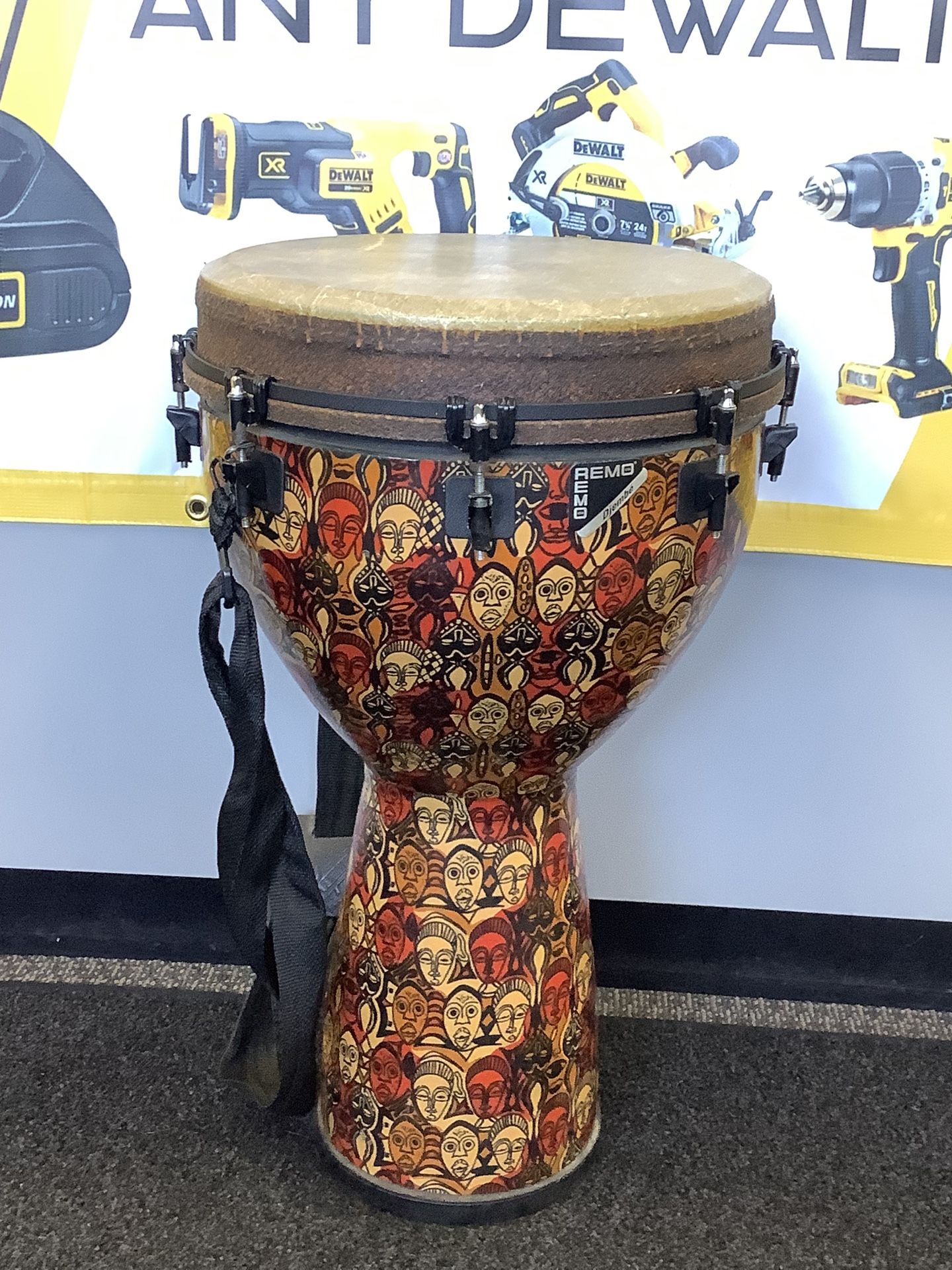 Remo Mondo Designer Series Key-Tuned Djembe Multi-Task Drum