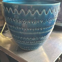 Blue Planter 9inch