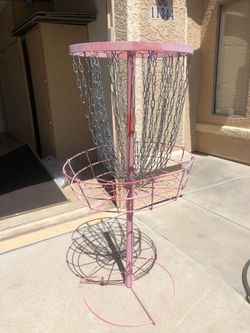 Metal Frisbee Golf Basket